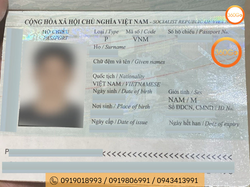 360Go có dịch vụ làm hộ chiếu - Du lịch 360Go 
